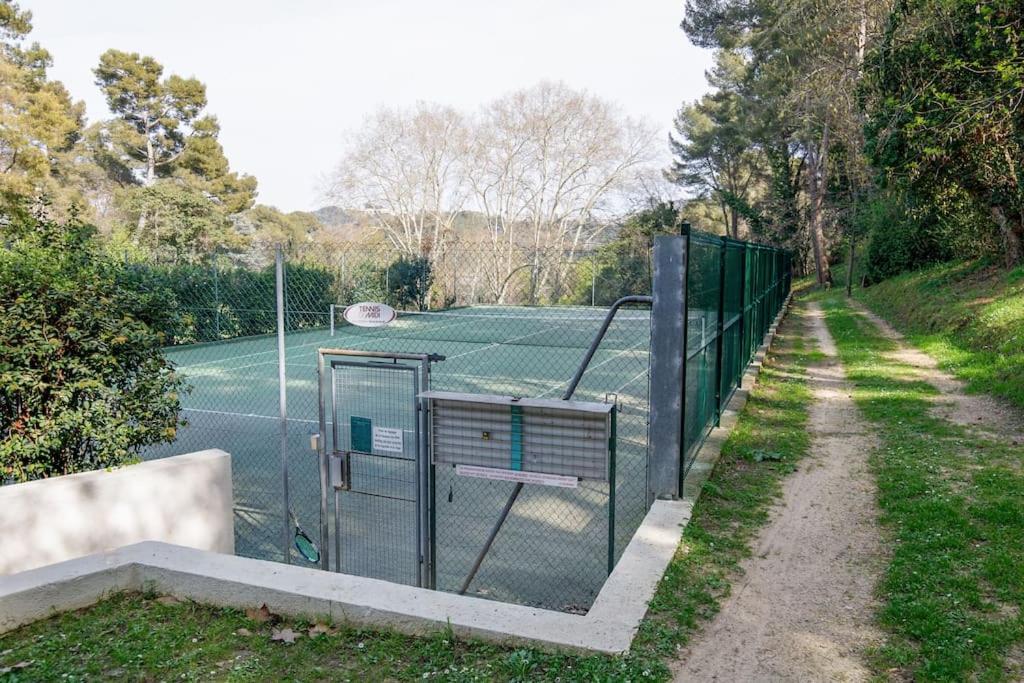 Domaine Des Palmiers - Piscine- Parking - Tennis - Clim Cannes Bagian luar foto